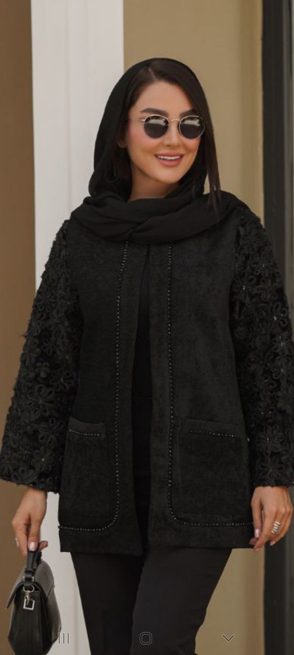 کت مخمل  مجلسی کار شده مزونی زنانه دخترانه